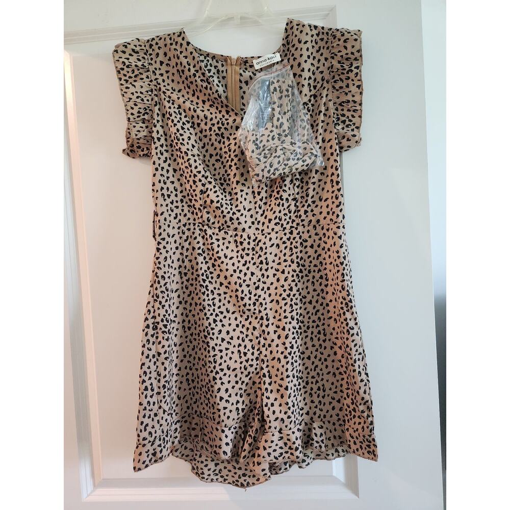 Leopard Print Summer Romper - Picture 7 of 7